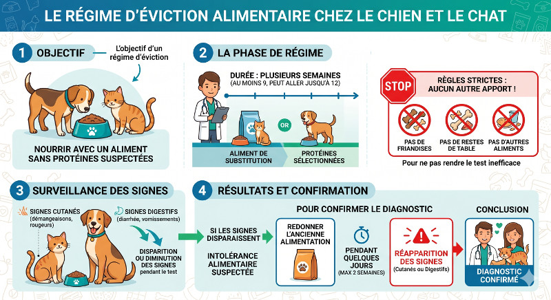 regime d eviction chien chat
